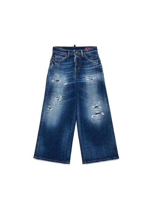 Jeans, bambina, logato.